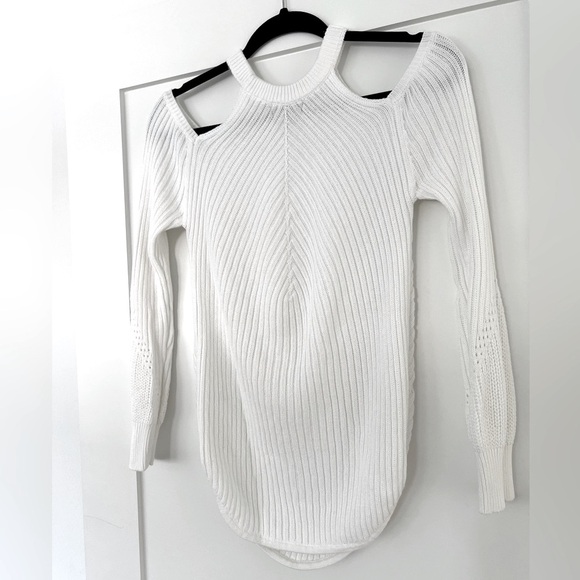 Splendid Belle Cold Shoulder Sweater - Picture 4 of 13